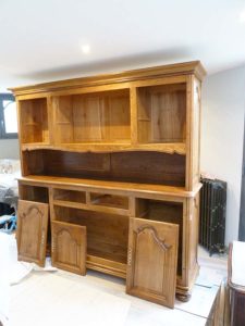 3. Buffet 2 corps chêne avant