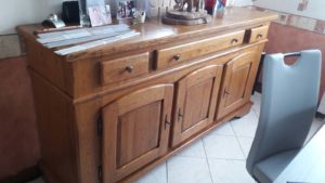 Buffet chêne rustique avant